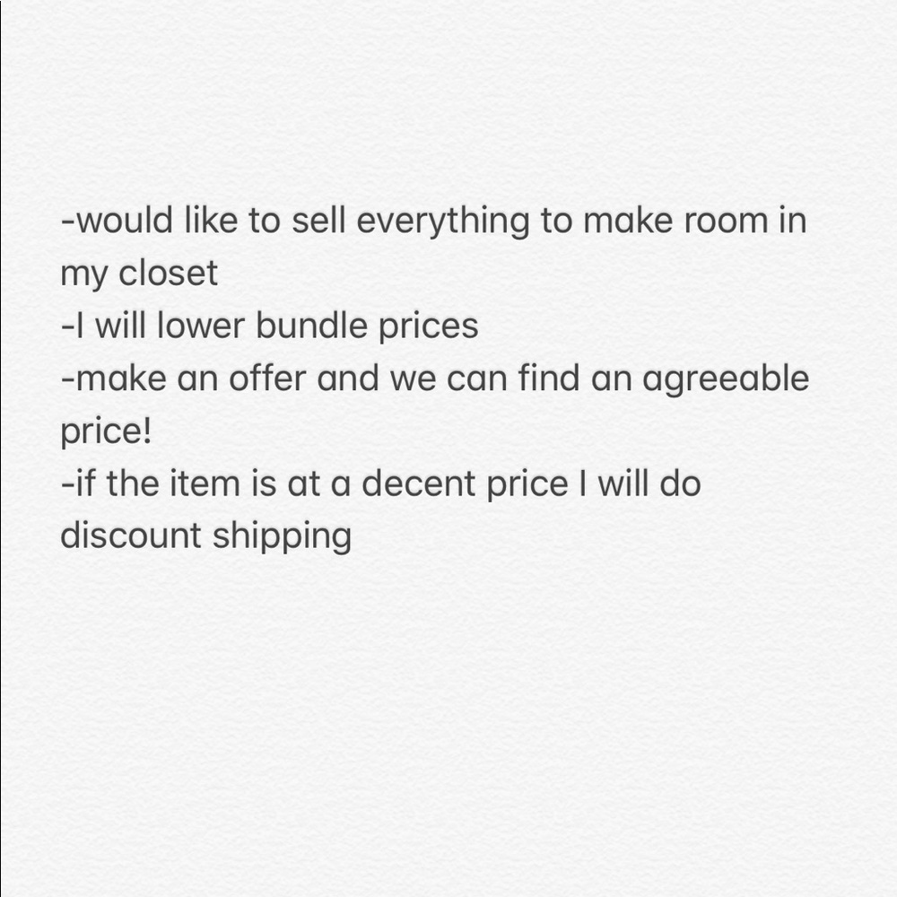 Make an offer!